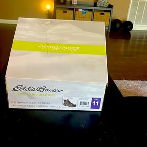 Eddie bower waterproof leather upper brown boots